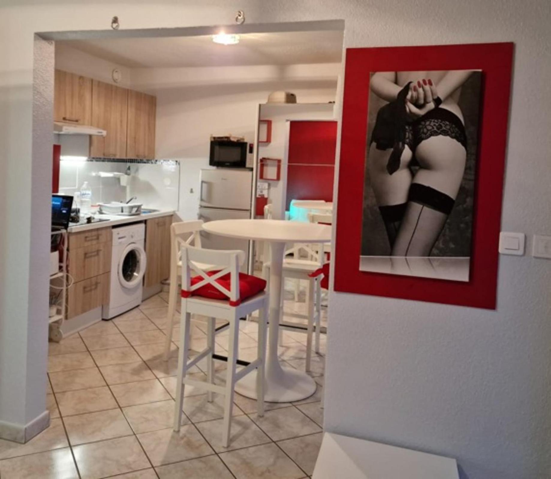 Cap d'Agde Naturiste Héliopolis F61 vue mer Eksteriør bilde