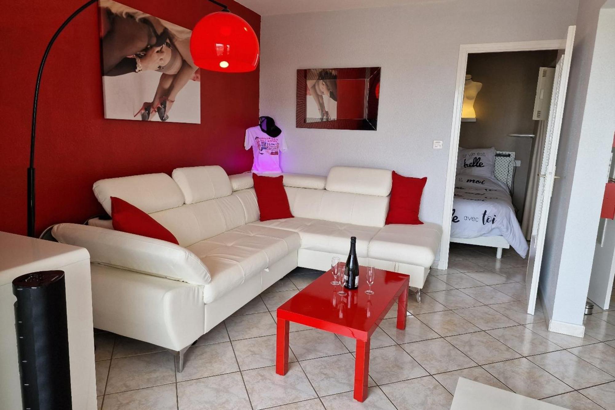 Cap d'Agde Naturiste Héliopolis F61 vue mer Eksteriør bilde