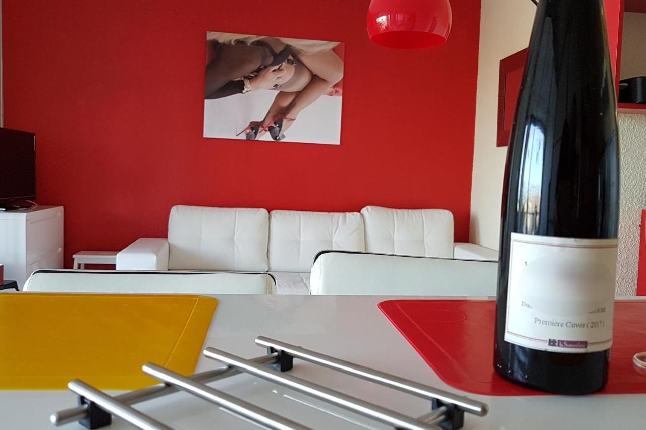 Cap d'Agde Naturiste Héliopolis F61 vue mer Eksteriør bilde